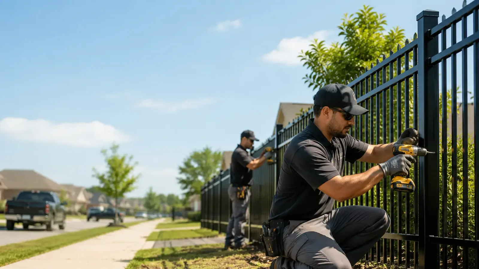 Metal Fence Installation in Bethesda, OH